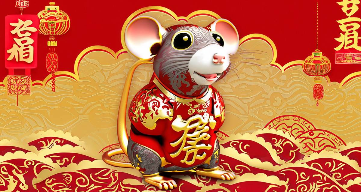 The Rat in Chinese Zodiac. Astrolovely.com
