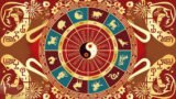 The Chinese Zodiac Wheel showcasing 12 animal signs and their years