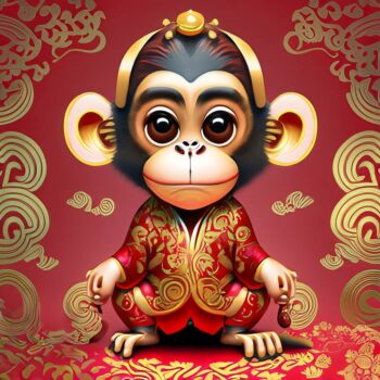 The Chinese zodiac - The 12 signs: The Monkey - Astrolovely.com