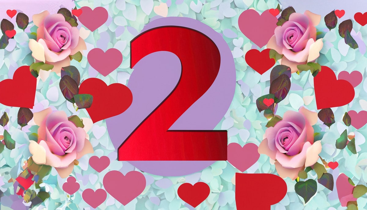 Numerology - number 2 in love - Astrolovely.com