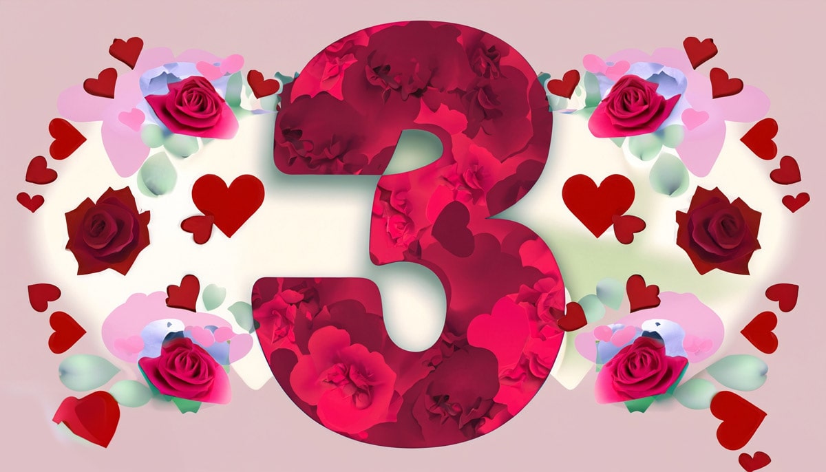 Numerology - number 3 in love - Astrolovely.com