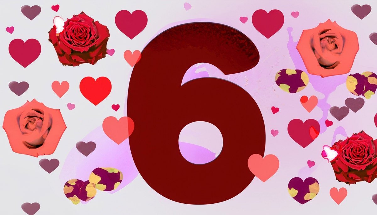 Numerology - number 6 in love - Astrolovely.com