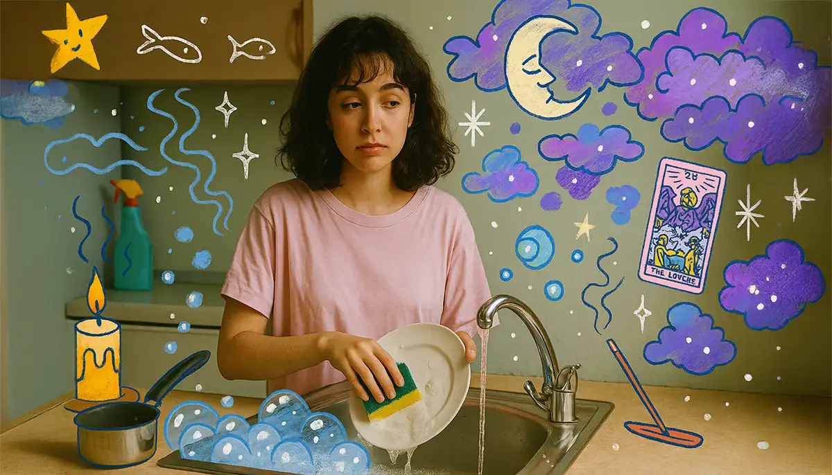 Living with Pisces is sharing a loft with a daydream that pays rent late