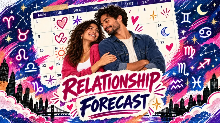 Relationship Astrology Forecast & Horoscope | AstroLovely