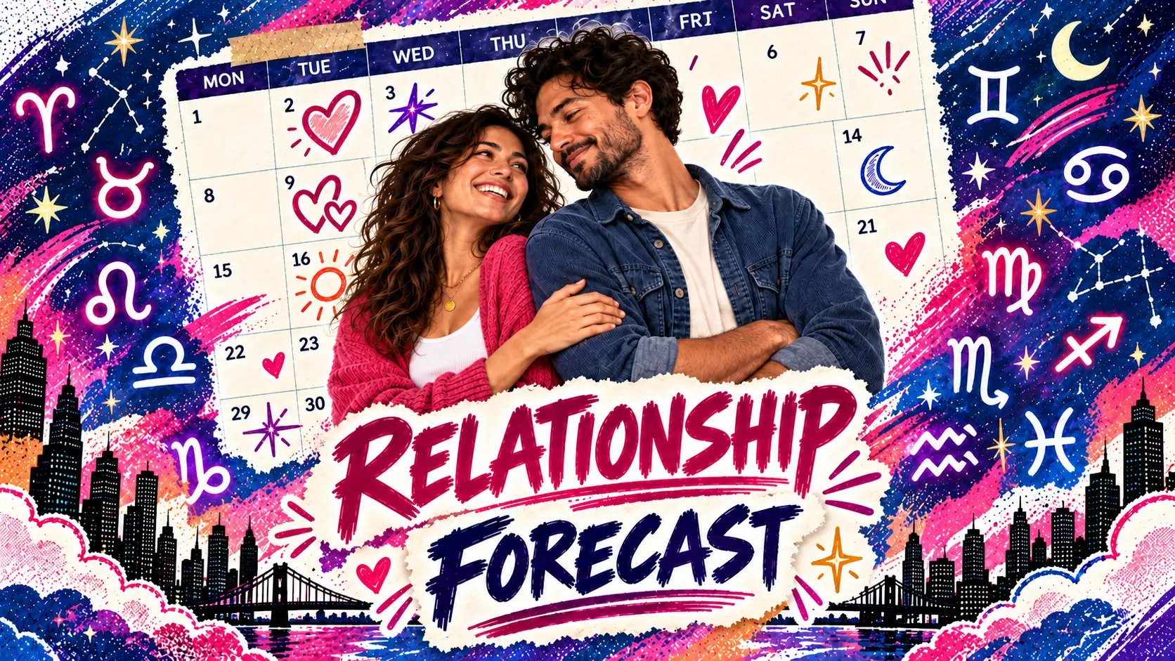 Relationship Astrology Forecast & Horoscope | AstroLovely